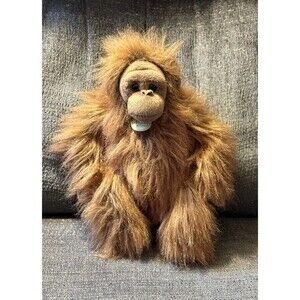 Miyoni By Aurora Orangutan Plush 12" Stuffed Realistic Jungle Monkey Cute